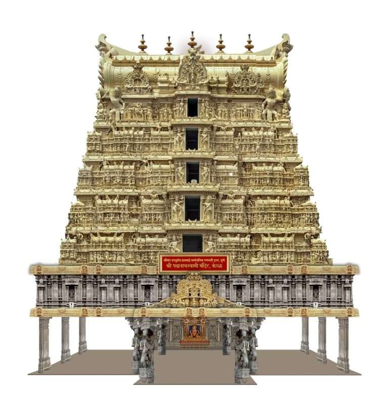 ‘दगडूशेठ’ च्या श्री पद्मनाभ स्वामी मंदिर सजावटीचे उद्घाटन बुधवारी (दि.२७)