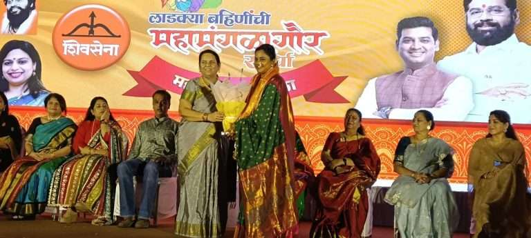 लाडक्या बहिणींच्या मंगळागौर महास्पर्धेत उत्साहवर्धक वातावरण — डॉ. नीलम गोऱ्हे यांचे मार्गदर्शन