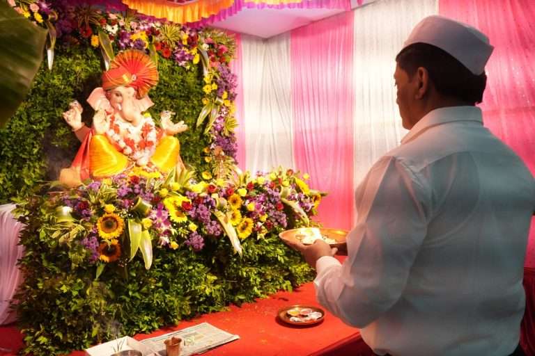 पीएमआरडीए कार्यालयात पर्यावरणपूरक गणेशोत्सव