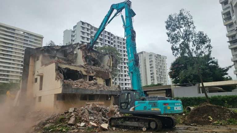 बालेवाडी, बाणेर मध्ये बेकायदा बांधकामांवर कारवाई