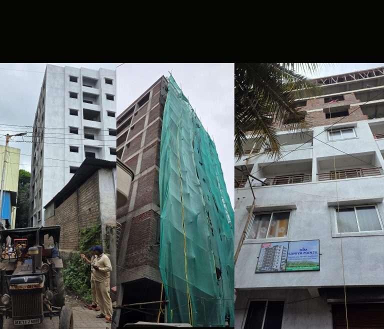कोंढव्यात ८ मजली ६ मजली अनधिकृत इमारतींवर महापालिकेची जोरदार कारवाई:धनकवडीतही कारवाई करणार