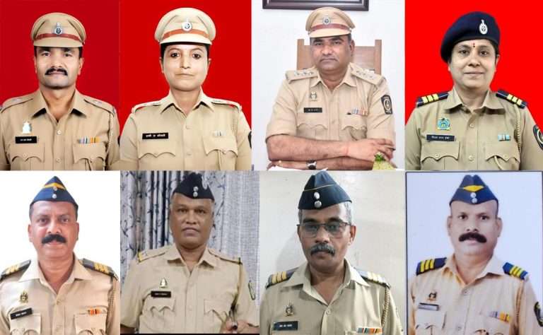 “महाराष्ट्र कारागृह विभागातील अधिकारी व कर्मचारी यांना राष्ट्रपतींचे गुणवत्तापूर्ण सेवेबाबतचे पदक घोषित.”