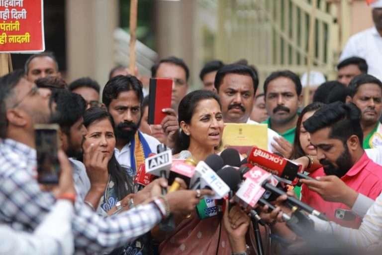 जनसुरक्षेच्या नावाने सरकारने केला सरकारविरोधातील आवाज दडपण्यासाठी कायदा, म्हणून राज्यभर आंदोलन – खासदार सुळे