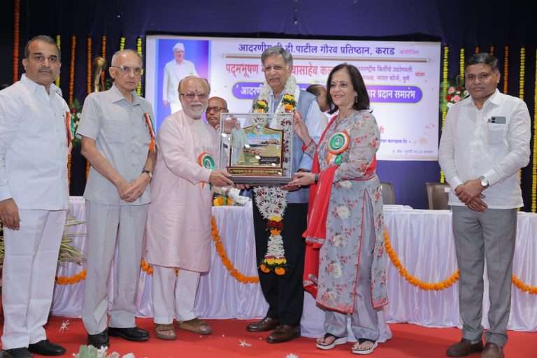 भारत फोर्जचे अध्यक्ष आणि व्यवस्थापकीय संचालक बाबा कल्याणी प्रतिष्ठित ‘ पी.डी. पाटील महाराष्ट्र भूषण पुरस्कार 2025’ने सन्मानित