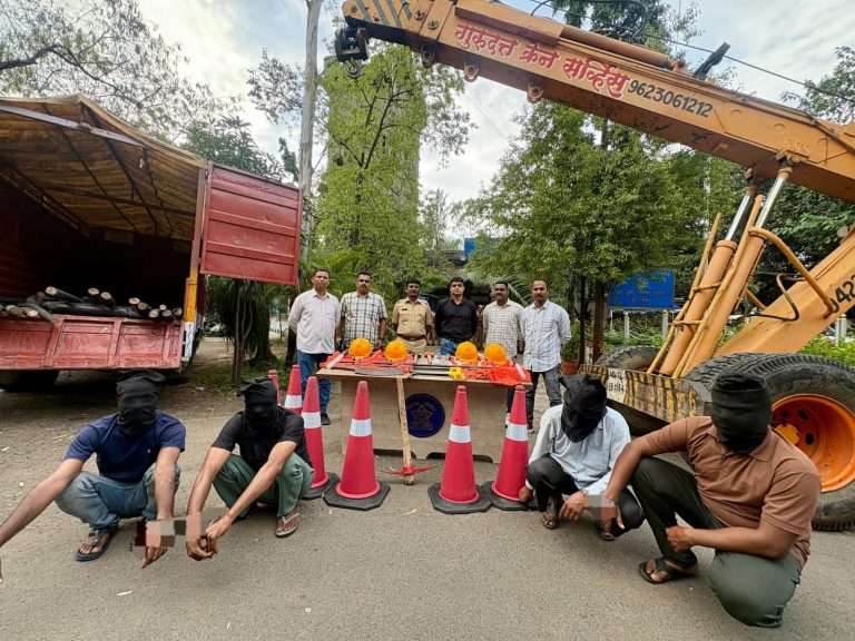 अंडर ग्राऊंन्ड केबल चोरी करणा-या टोळीला केले जेरबंद