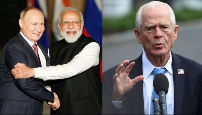 ट्रम्प यांचे सल्लागार म्हणाले- पुतिन-जिनपिंग यांच्यासोबत मोदींना पाहणे लज्जास्पद,नवारोने युक्रेन युद्धाला ‘मोदी युद्ध’ म्हटले होते