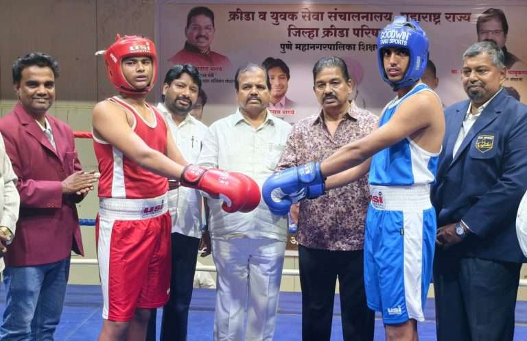 पुणे विभागीय शालेय बॉक्सिंग स्पर्धेचे भव्य उद्घाटन