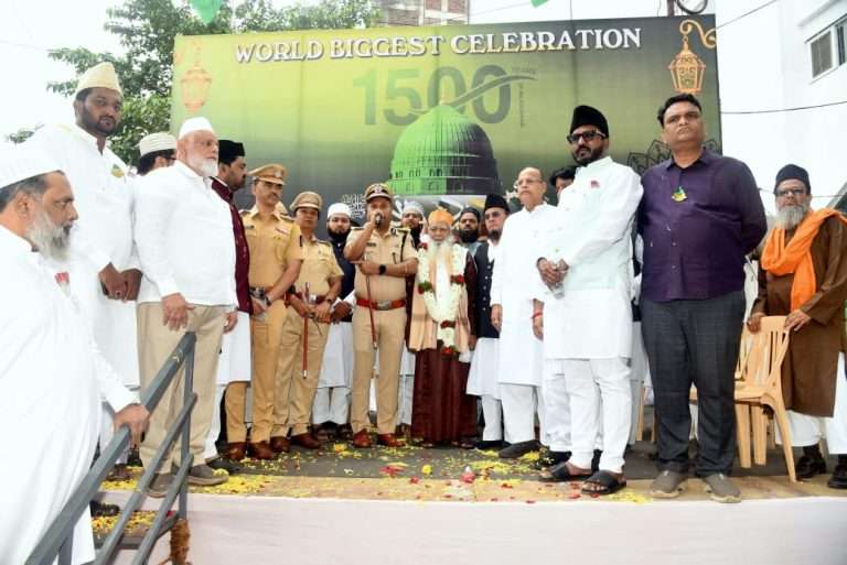 हजरत महंमद पैगंबर यांची जयंती:डिजे विरहीत मिरवणुकीचे सर्वत्र स्वागत