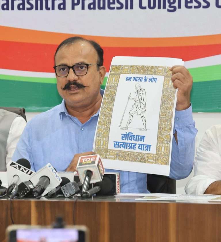 शंभरी पूर्ण करणाऱ्या रा. स्व. संघाने नथुराम व विखारी विचार सोडून संविधान व गांधी विचार स्विकारावा: हर्षवर्धन सपकाळ.