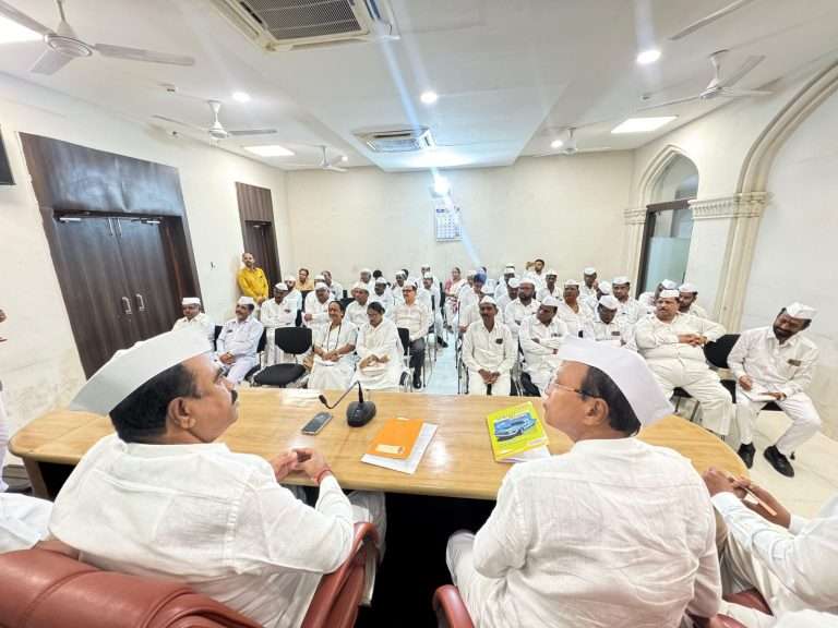 महाराष्ट्र प्रदेश काँग्रेस सेवादलाच्या कार्यकारणीची बैठक संपन्न.