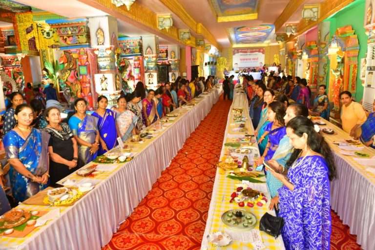 पुणे नवरात्रौ महिला महोत्सवात पाककला स्पर्धा संपन्न