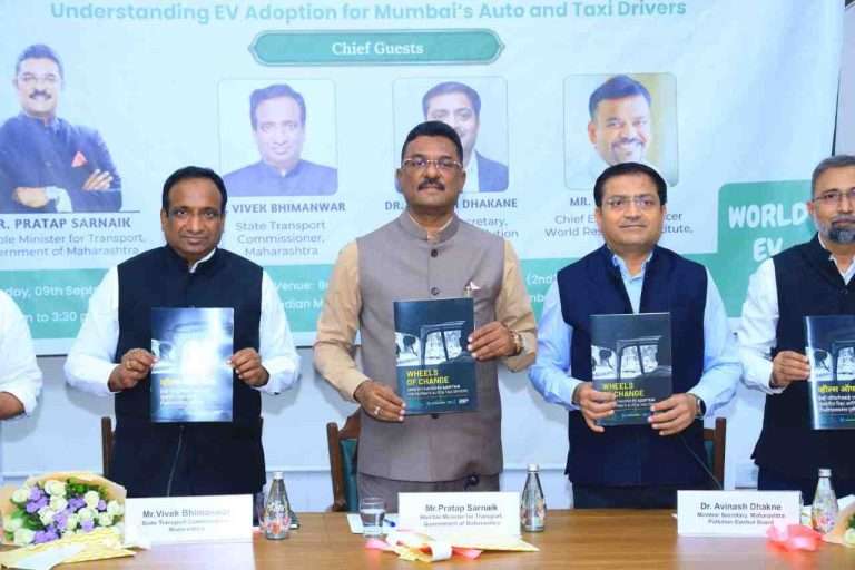 ई-वाहन क्रांती म्हणजे स्वच्छ, निरोगी आणि आर्थिकदृष्ट्या समृद्ध मुंबईची निर्मिती – परिवहन मंत्री प्रताप सरनाईक