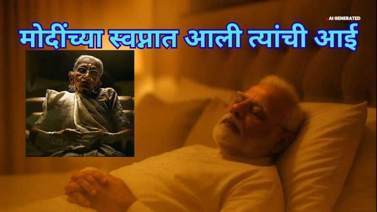 मोदींच्या स्वप्नात आली त्यांची आई, म्हटले-:राजकारणासाठी किती खालच्या पातळीवर जाशील?