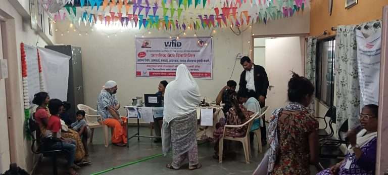     जागतिक बेघर दिवस साजरा