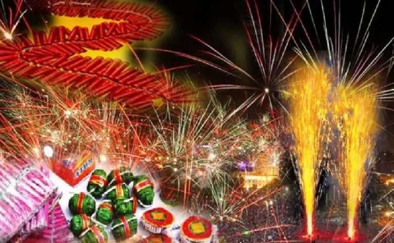 शोभेच्या दारू व फटाक्यांच्या दुकानांपासून १०० मीटर परिसरात धूम्रपानास, फटाके वाजविण्यास बंदी