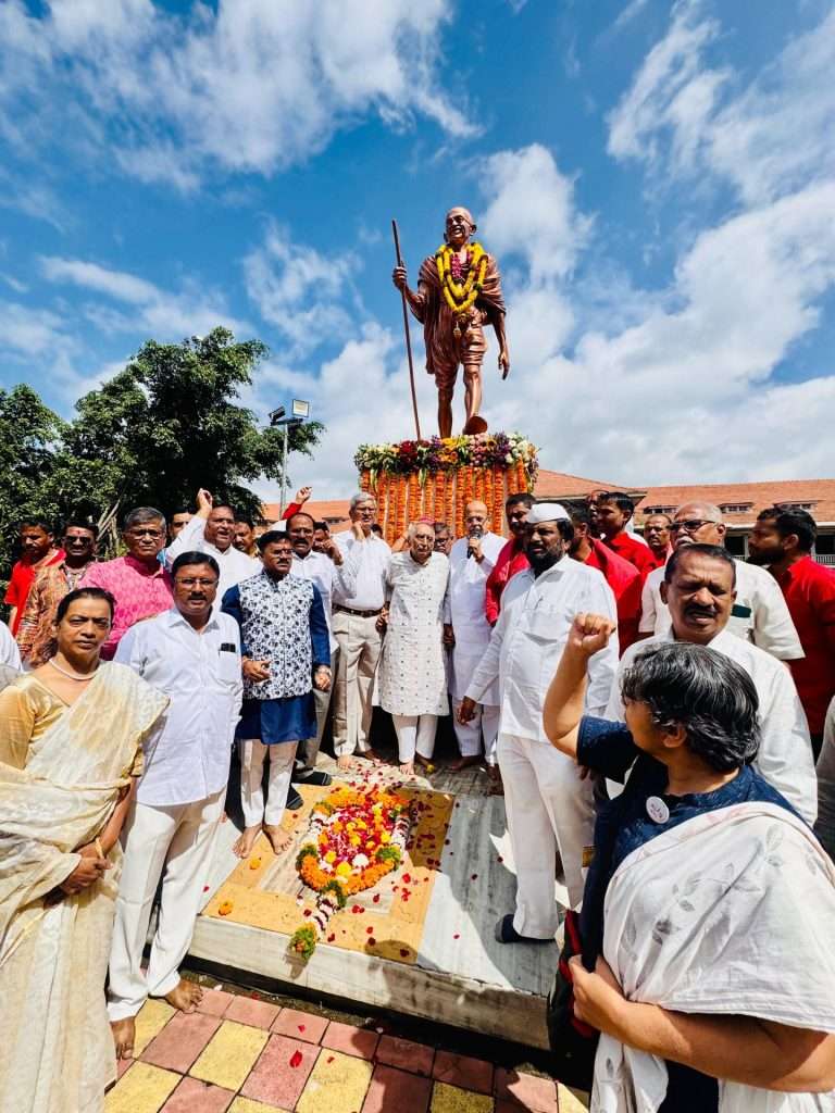 महात्मा गांधींच्या विचारातूनच सदभावना निर्माण होईल-माजी आमदार मोहन जोशी