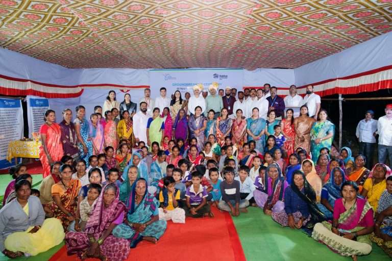 प्रधानमंत्री आवास योजना (ग्रामीण) अंतर्गत रासे (ता. खेड) येथे भूमिहीन व बेघर कुटुंबांसाठी ५२ घरकुल गृहसंकुलाचे भूमिपूजन