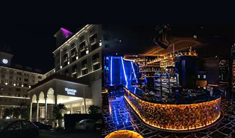 ग्रँड शेरेटन येथील टॅायरुम पब शासनाचे नियम डावलून रात्री दीड नंतर देखील सर्रास सुरूच