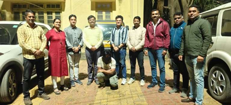 गंगाधाममागे,सहा लाखाच्या MD अंमली पदार्थाची विक्री कार्याला आलेल्या रिक्षा चालकाला पकडले