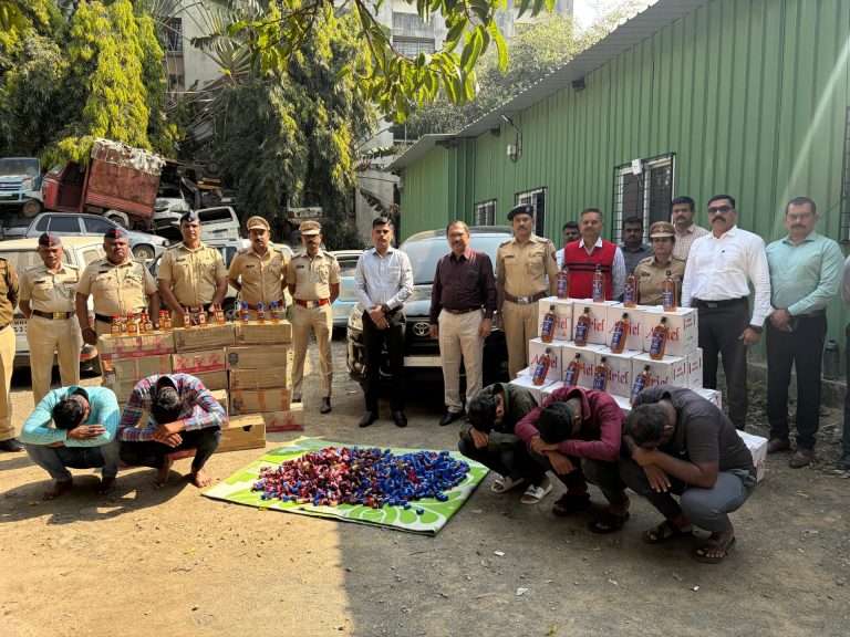 धायरी व दौंड येथे अवैध, बनावट मद्यवाहतूक,विक्री-   40 लाख रुपयांचा मुद्देमाल जप्त