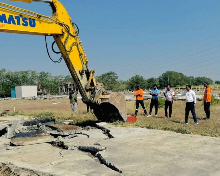 अनधिकृत प्लॉटिंगविरोधात पीएमआरडीएची जोरदार कारवाई!