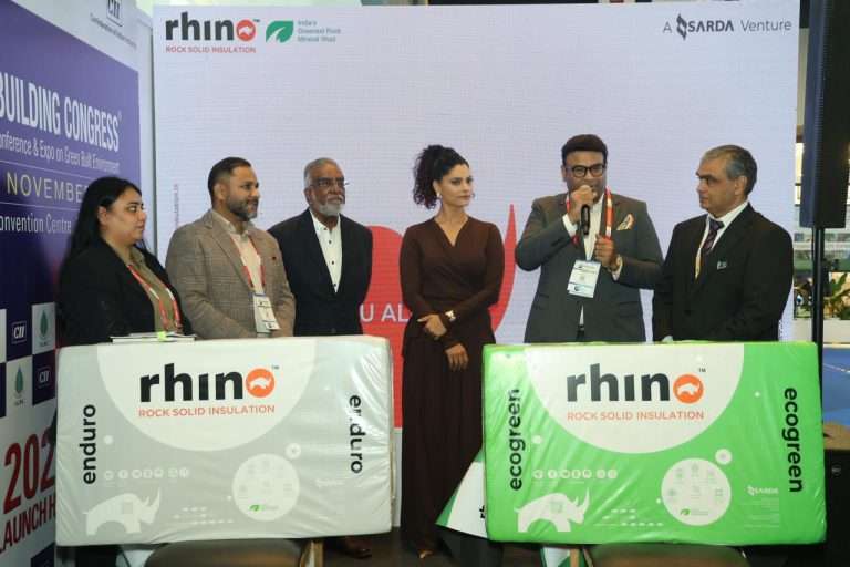 सारडा ग्रुपकडून ‘र्‍हायनो – रॉक सॉलिड इन्स्युलेशन’चे अनावरण