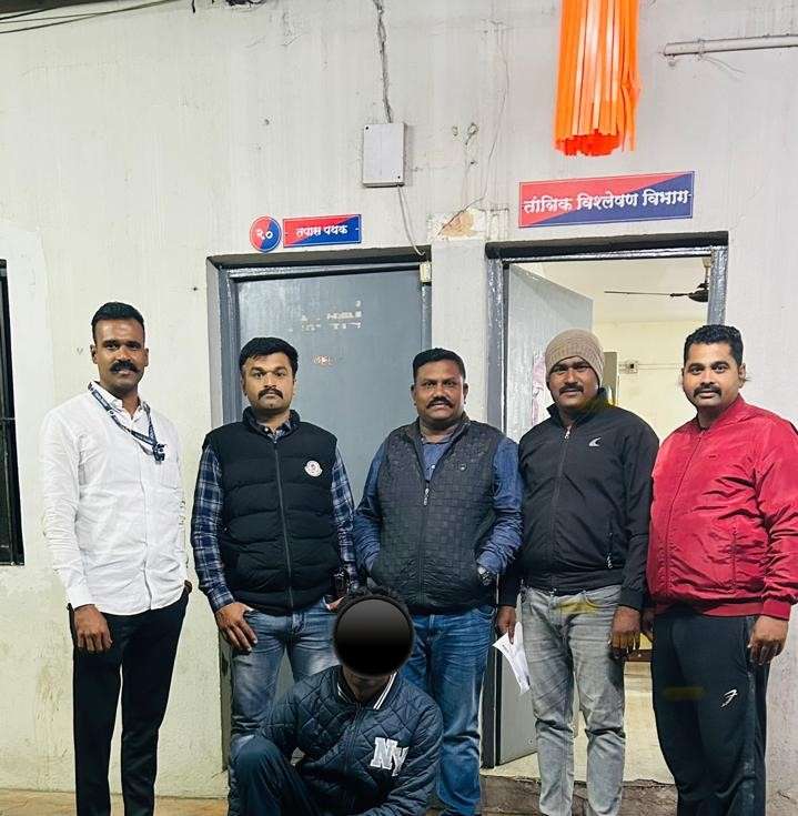 तोडफोड करून दादा बनू पाहणाऱ्या समीर शब्बीर शेख ला पकडला