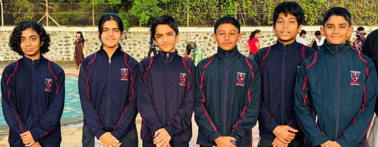 जलतरण स्पर्धेत ध्रुव ग्लोबल स्कूलचा डंका,एकूण १० कांस्य पदके जिंकली.