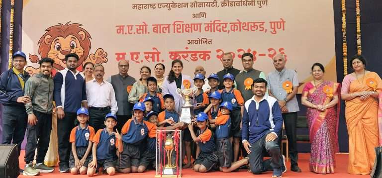 ज्ञानमंदिर कळंबोली शाळेने पटकवले’मएसो क्रीडा करंडक २०२६’चे विजेतेपद