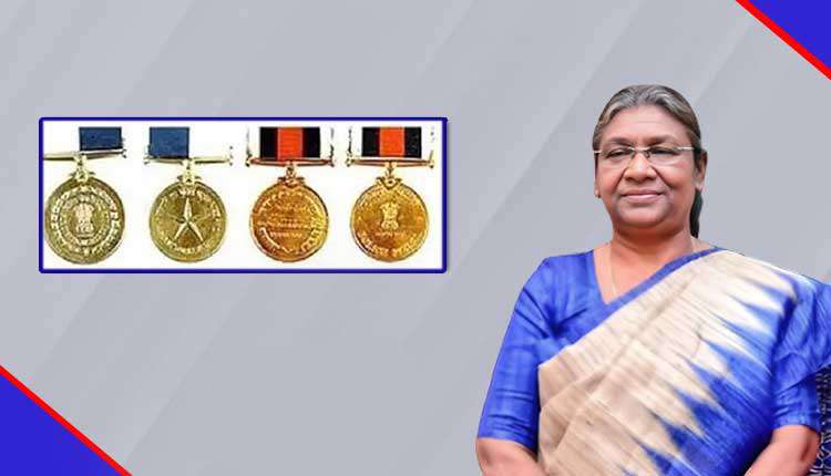 रेल्वे सुरक्षा दलाच्या (आरपीएफ/ आरपीएसएफ) जवानांना राष्ट्रपतींचे ‘विशिष्ट सेवा’ आणि ‘गुणवत्तापूर्ण सेवा’ पदक जाहीर