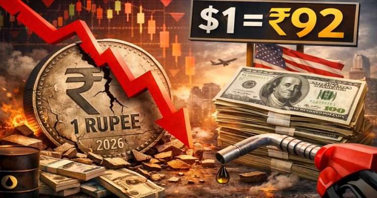 रुपयाची विक्रमी घसरण, परदेशी वस्तू महाग होतील,परदेशी गुंतवणूकदार शेअर बाजारातून पैसे काढण्याचा ओघ वाढला