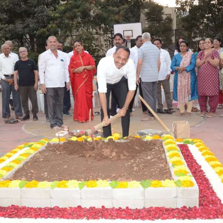 टेनिस कोर्ट आणि बास्केट बॉल कोर्ट भूमिपूजन सोहळा संपन्न!