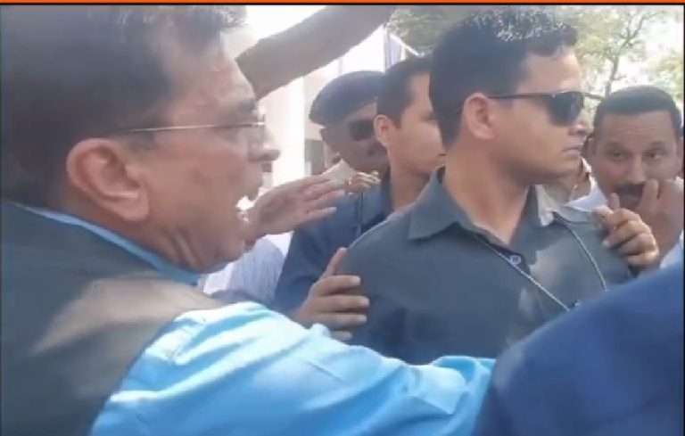 मालेगाव बांगलादेशींचा अड्डा आणि अतिरेक्यांचे केंद्र:किरीट सोमय्यांचा आरोप.. दौऱ्यात बॉडीगार्डकडून पत्रकारांना धक्काबुक्कीने तणाव