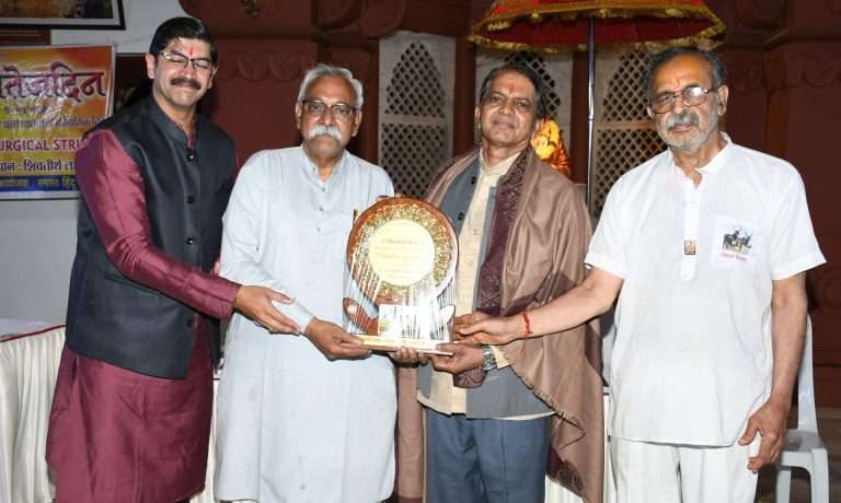  इतिहास अभ्यासक जगन्नाथ लडकत यांना ‘शिवतेज पुरस्कार’