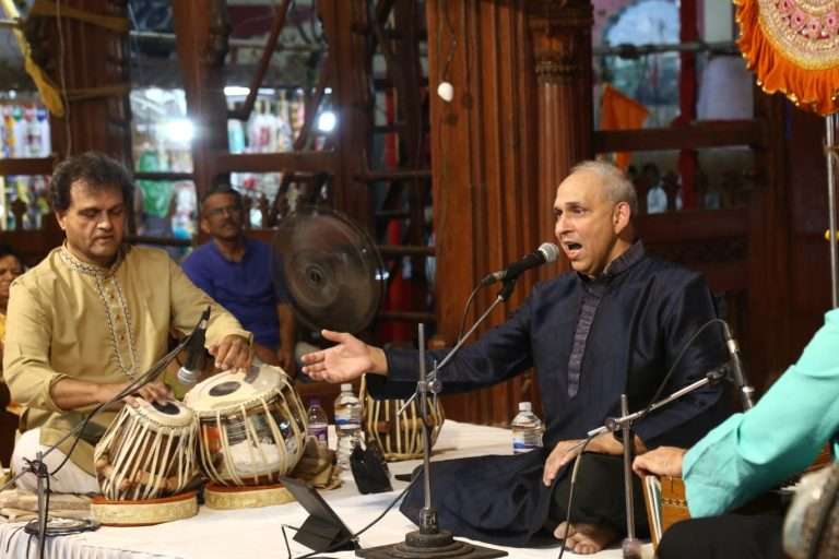 तुळशीबाग राम मंदिरात पं. आनंद भाटे यांचे भावमधुर गायन