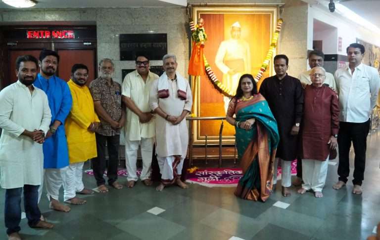 नाट्य परिषदेच्या कोथरूड शाखेतर्फे कलावंत गुढी