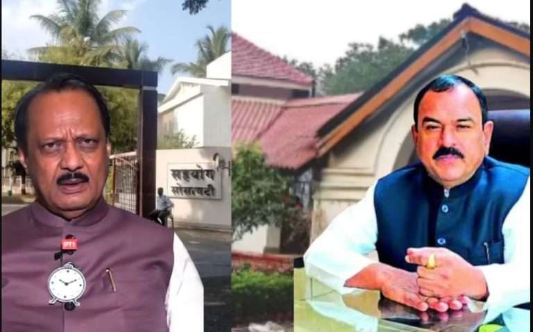 अजित पवारांच्या बंगल्याबाहेर जादूटोणा,काळी जादू ? अशोक खरातवर संशय:,देवगिरी बंगल्याबाहेर सापडल्या संशयास्पद वस्तू