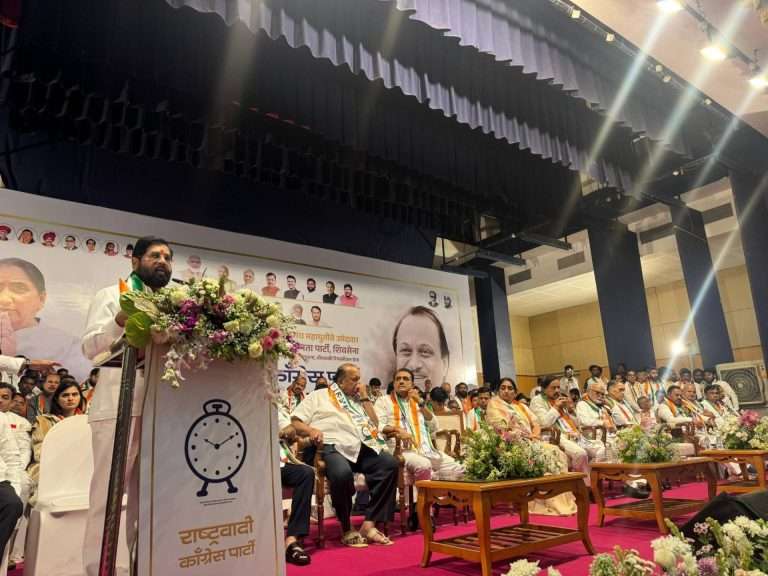निवडणूक झालीच तर निकाल एकतर्फी:एकनाथ शिंदे यांचा काँग्रेसला थेट इशारा