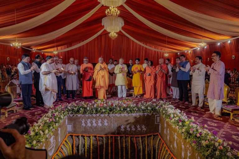 नागपूर येथे शक्ती आणि सेवेचा संगम; भारतदुर्गा मंदिर व अत्याधुनिक रुग्णालयाचे भूमिपूजन