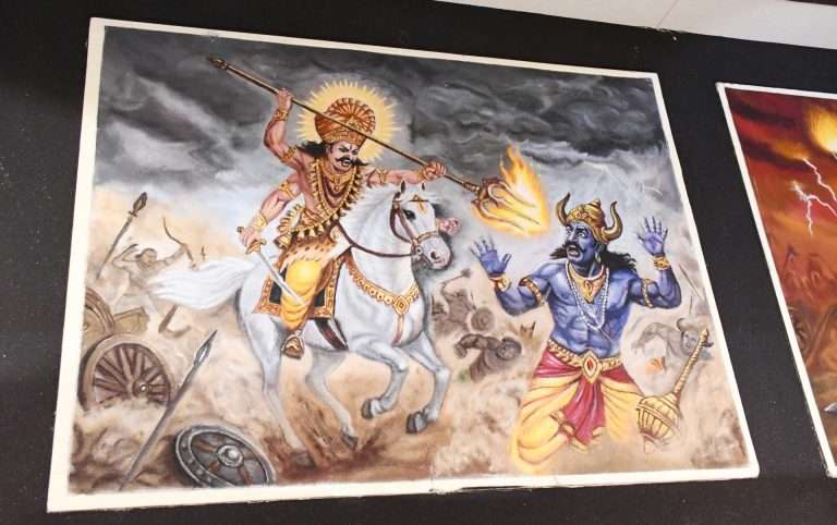 विविधांगी रंगावलीतून पुण्यात अवतरली खंडेरायाची जेजुरी