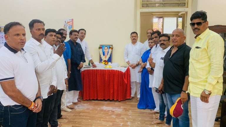 भारतरत्न डॉ. बाबासाहेब आंबेडकर यांच्या जयंती निमित्त पुणे शहर जिल्हा काँग्रेस कमिटीच्या वतीने विनम्र अभिवानदन.