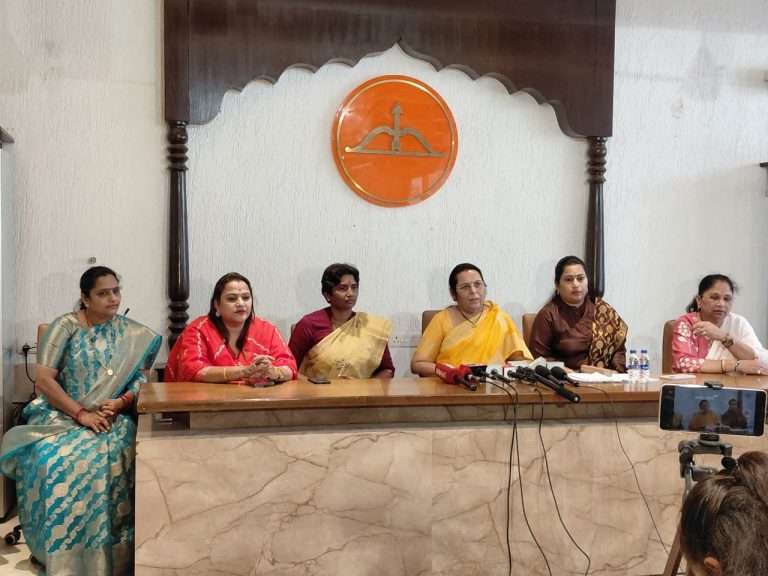 राजीव गांधी यांनी महिलांच्या न्याय हक्कांना डावलले,असत्य विधाने करुन महिला आरक्षणाबाबत काँग्रेस खासदार करतायेत दिशाभूल- निलम गोऱ्हे