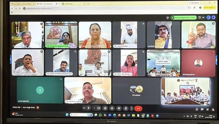 पुणे जिल्हा नियोजन बैठकीत अवकाळी पाऊस, वाहतूक कोंडी, पर्यटनस्थळी सुरक्षिततेकडे आ. नीलम गोऱ्हे यांनी प्रशासनाचे वेधले लक्ष