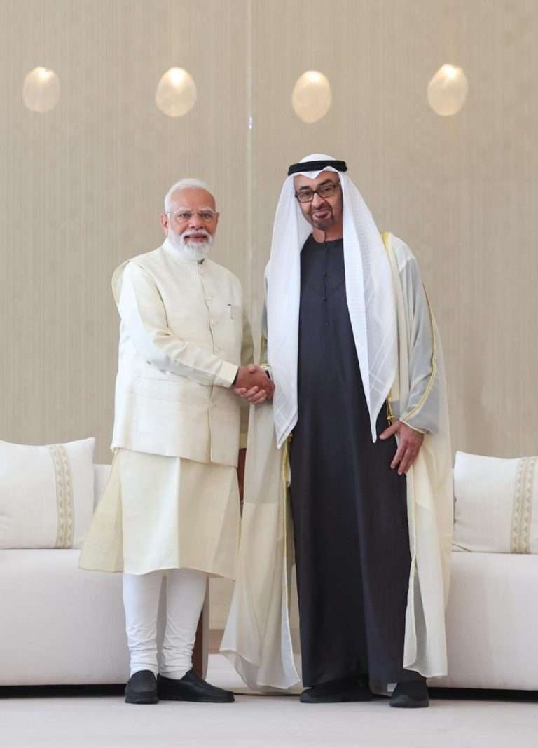 भारत-UAE मध्ये LPG पुरवठ्याचा करार:राष्ट्रपती अल नाहयान यांच्यासोबत बैठकीत निर्णय