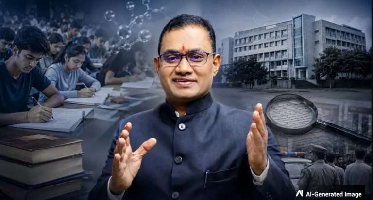 NEET पेपरफुटी:RCC क्लासेसच्या शिवराज मोटेगावकरने 10 दिवस आधीच मिळवला होता पेपर: 9 दिवसांची CBI कोठडीत रवानगी