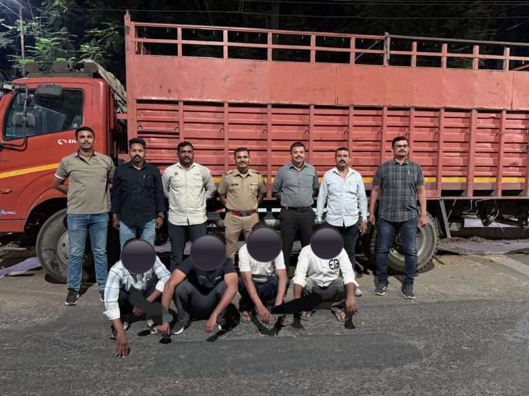 ड्रेनेज लाईनमधील बीएसएनएलची कॉपर केबल चोरी: आंतरराज्यीय टोळीला पकडून ८१ लाखाचा ऐवज जप्त