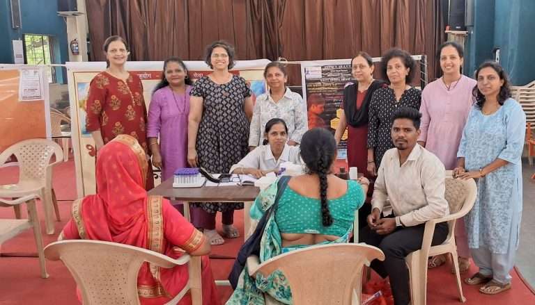 भारत विकास परिषद व समवेदना संस्थेतर्फे महिलांसाठी हिमोग्राम व ब्रेस्ट कॅन्सर तपासणी मोफत आरोग्य तपासणी शिबिर संपन्न