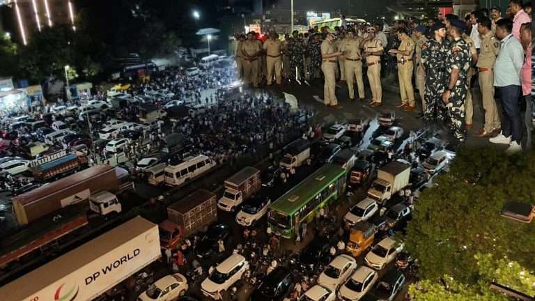 नवले पुलावरील आंदोलनात पोलिसांचा बळाचा वापर:आयुक्तांचा मात्र लाठीमाराचा इन्कार, चिमुकलीवर रात्री उशिरा अंत्यसंस्कार