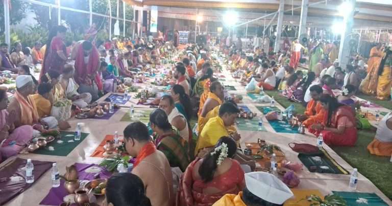 विश्वशांती, विश्वकल्याण आणि समृद्धीसाठी पुण्यात पवित्र दत्तयाग संपन्न