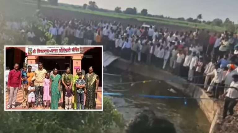 छोटा हत्ती विहिरीत कोसळून 8 भाविकांचा मृत्यू:एकाच कुटुंबातील सासू, 2 सुना, 3 नातवंडे असे 6 जण मृत्युमुखी